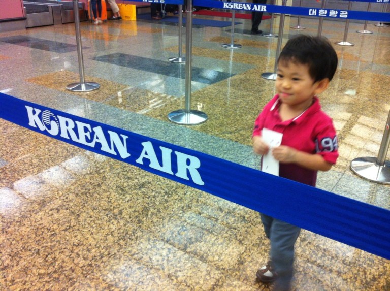 At Changi Airport. Can't wait to check-in