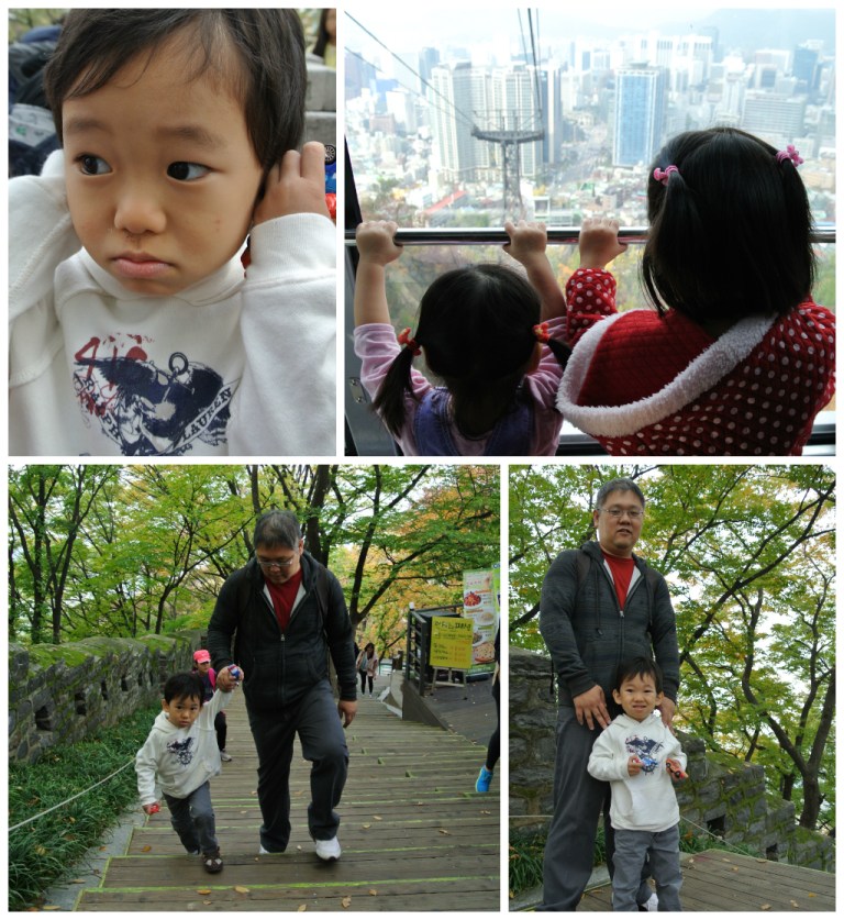 way up to Namsan tower